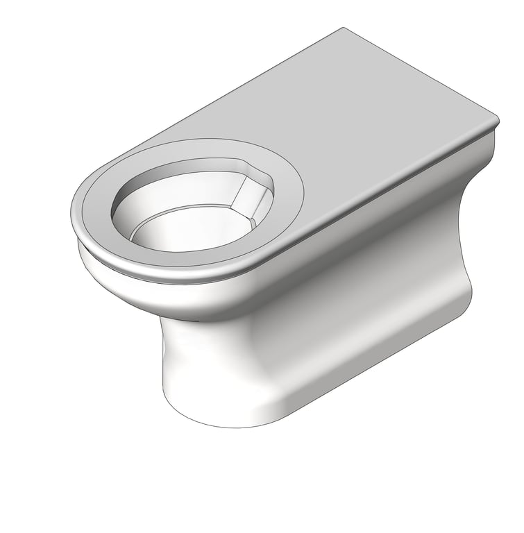 ToiletPan WallFaced Galvin Wallgate LigatureResistant Accessible Coved