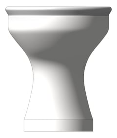Front Image of ToiletPan WallFaced Galvin Wallgate LigatureResistant Ambulant Coved