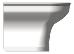 Left Image of ToiletPan WallFaced Galvin Wallgate LigatureResistant Ambulant Coved