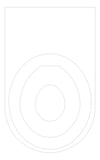 Plan Image of ToiletPan WallFaced Galvin Wallgate LigatureResistant Ambulant Coved