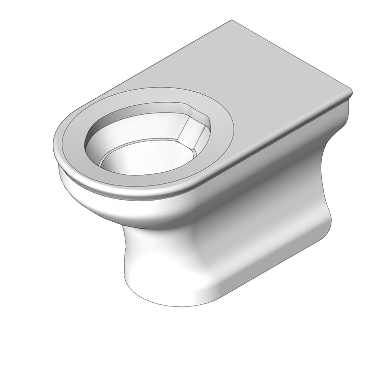 ToiletPan WallFaced Galvin Wallgate LigatureResistant Coved