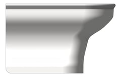 Left Image of ToiletPan WallFaced Galvin Wallgate LigatureResistant Coved