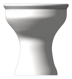 Front Image of ToiletPan WallFaced Galvin Wallgate LigatureResistant