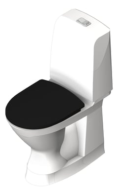 3D Shaded Image of ToiletSuite Freestanding GalvinEngineering IfoSpira IfoSeat