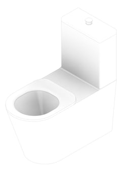 3D Documentation Image of ToiletSuite WallFaced GalvinEngineering GalvinAssist