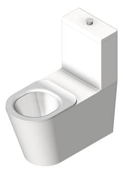 3D Shaded Image of ToiletSuite WallFaced GalvinEngineering GalvinAssist