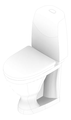 3D Documentation Image of ToiletSuite WallFaced GalvinEngineering IfoSign