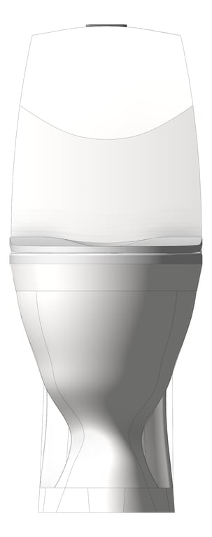 Front Image of ToiletSuite WallFaced GalvinEngineering IfoSign DoubleFlap