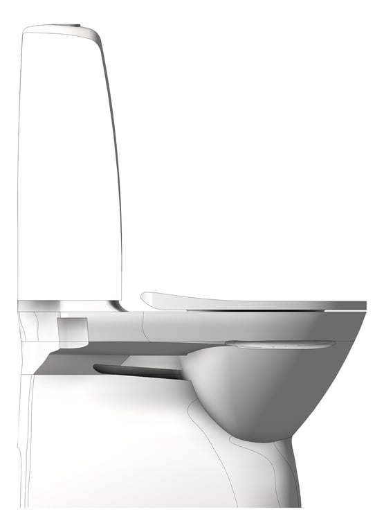 Left Image of ToiletSuite WallFaced GalvinEngineering IfoSign Junior