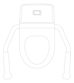 Plan Image of ToiletSuite WallFaced GalvinEngineering IfoSpira PressalitSeat