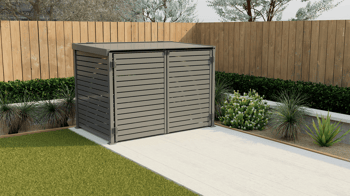 Equipment Enclosure Image of Enclosure HorizontalSlat GlassOutlet QuickScreen 65