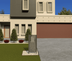 Posta Slat Letter Box Image of Letterbox Slat GlassOutlet Posta