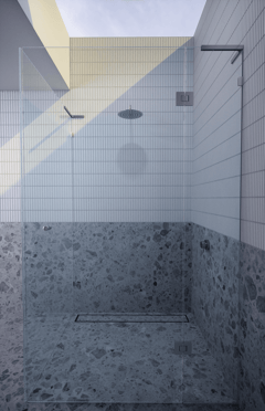 Trilogy LShape Polished Chrome 2 Image of Screen Shower GlassOutlet Trilogy Lshape