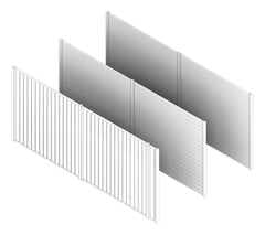 3D Documentation Image of Fence Railing GlassOutlet