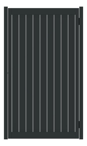 Front Image of Gate VerticalSlat GlassOutlet QuickScreen 90