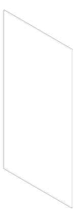 3D Shaded Image of Screen Bath GlassOutlet Frameless