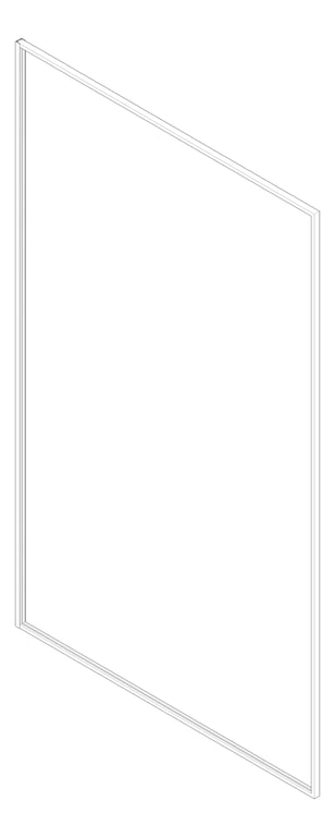 3D Documentation Image of Screen Shower GlassOutlet Linea