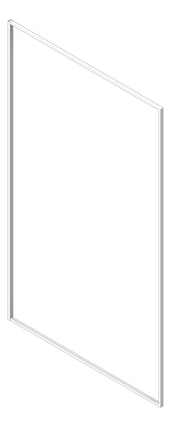 3D Shaded Image of Screen Shower GlassOutlet Linea