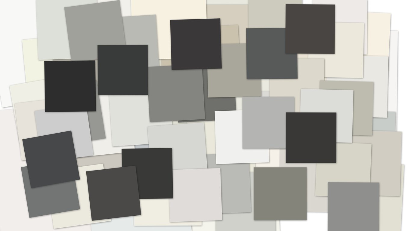 Image of Haymes Paint - Colour Planet - White to Black