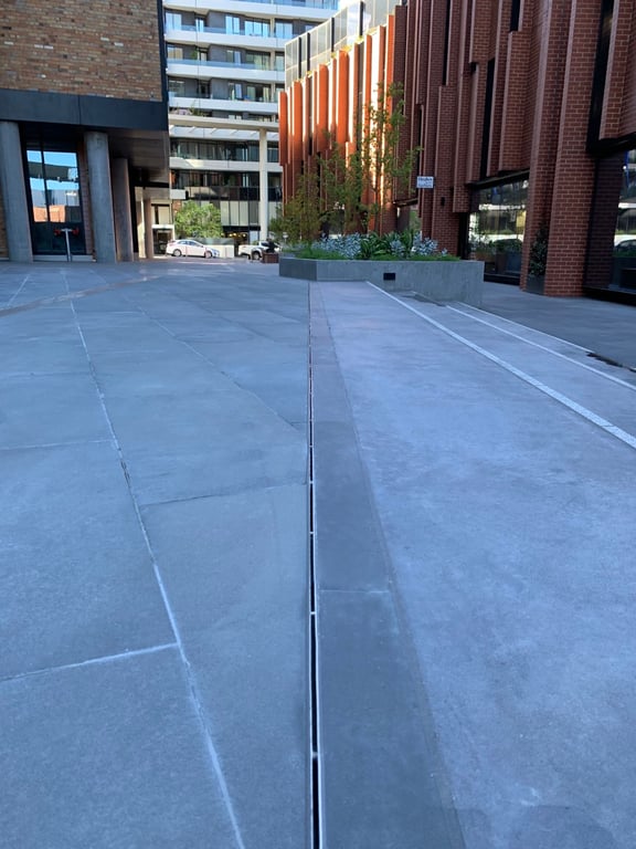 Heelguard The Malt Precinct Click Drain 100 with Discreet Slot.jpg Image of Heelguard - Click Drain