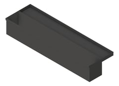 3D Presentation Image of Drain Channel Heelguard ThresholdDrain Subsil 150mmGrate