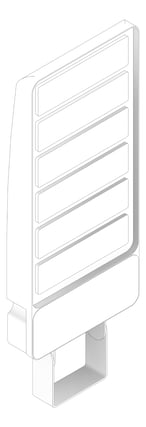 3D Documentation Image of Lighting AreaLight IlluminatePros Trunnion Large
