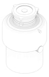 3D Documentation Image of WasteDisposer Food InSinkErator E250