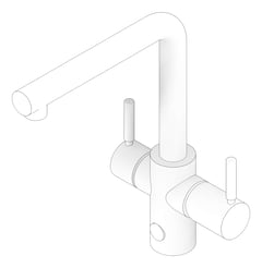 3D Documentation Image of TapSet 4in1Ambient InSinkErator Lshape