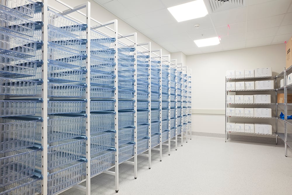 INTRASPACE_SCUH_61.jpg Image of Shelving ModularRack IntraSpace IntraMed Baskets 2Large 7Small