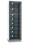 Tower_Cab_INTM-4-600-3.png Image of Cabinet Freestanding IntraSpace IntraMed Baskets 4Large 6Small