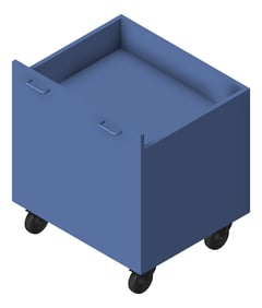 3D Presentation Image of BookReturnBox Library IntraSpace