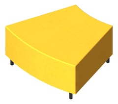 3D Presentation Image of Seat Library IntraSpace Soft20 Ottoman