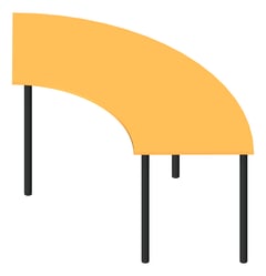 3D Presentation Image of Table Student IntraSpace Crescent