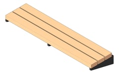 3D Shaded Image of Seat Bench IntraSpace