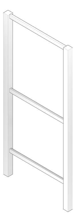 3D Documentation Image of HookPost IntraSpace StainlessSteel 900H