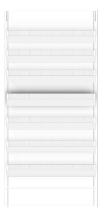 Front Image of Shelving Freestanding IntraSpace IntraMed Pharmacy DoubleSided