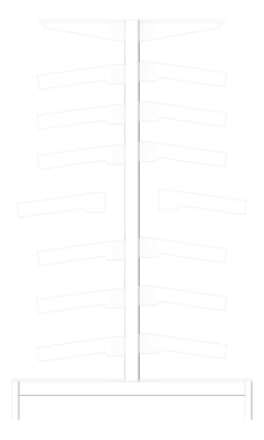 Left Image of Shelving Freestanding IntraSpace IntraMed Pharmacy DoubleSided