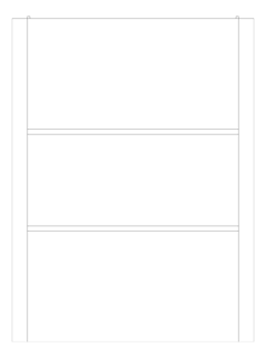 Plan Image of Shelving ModularRack IntraSpace IntraMed Baskets 3Large 5Small 1Clear