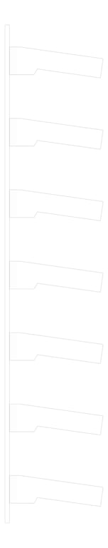 Left Image of Shelving WallMount IntraSpace IntraMed Pharmacy FullHeight