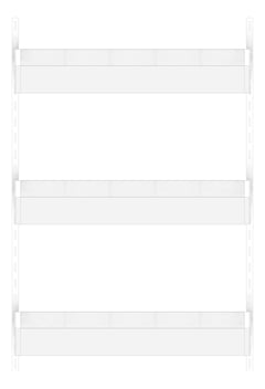Front Image of Shelving WallMount IntraSpace IntraMed Pharmacy Overhead