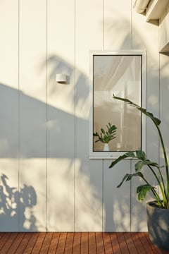Stria Cladding Vertical Modern Exterior Bentleigh James Hardie 12.jpg Image of James Hardie - External Cladding - Stria Cladding