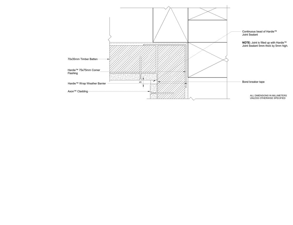 Navigate to AXON CFTB Sealant Fill Internal Corner Option 2