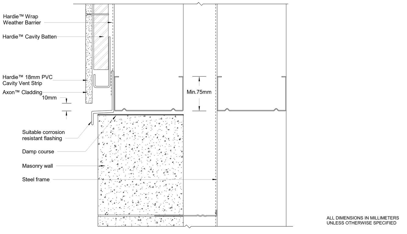 Navigate to AXON Steel CFFC Horizontal Junction Option 1