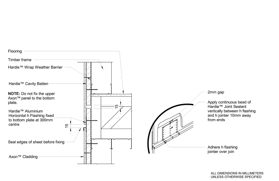 Navigate to AXON Steel CFFC Upper Floor Junction Option 1