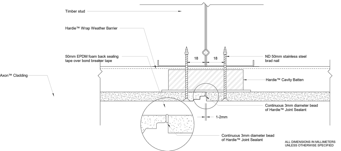 Navigate to AXON Steel CFFC Vertical Butt Joint