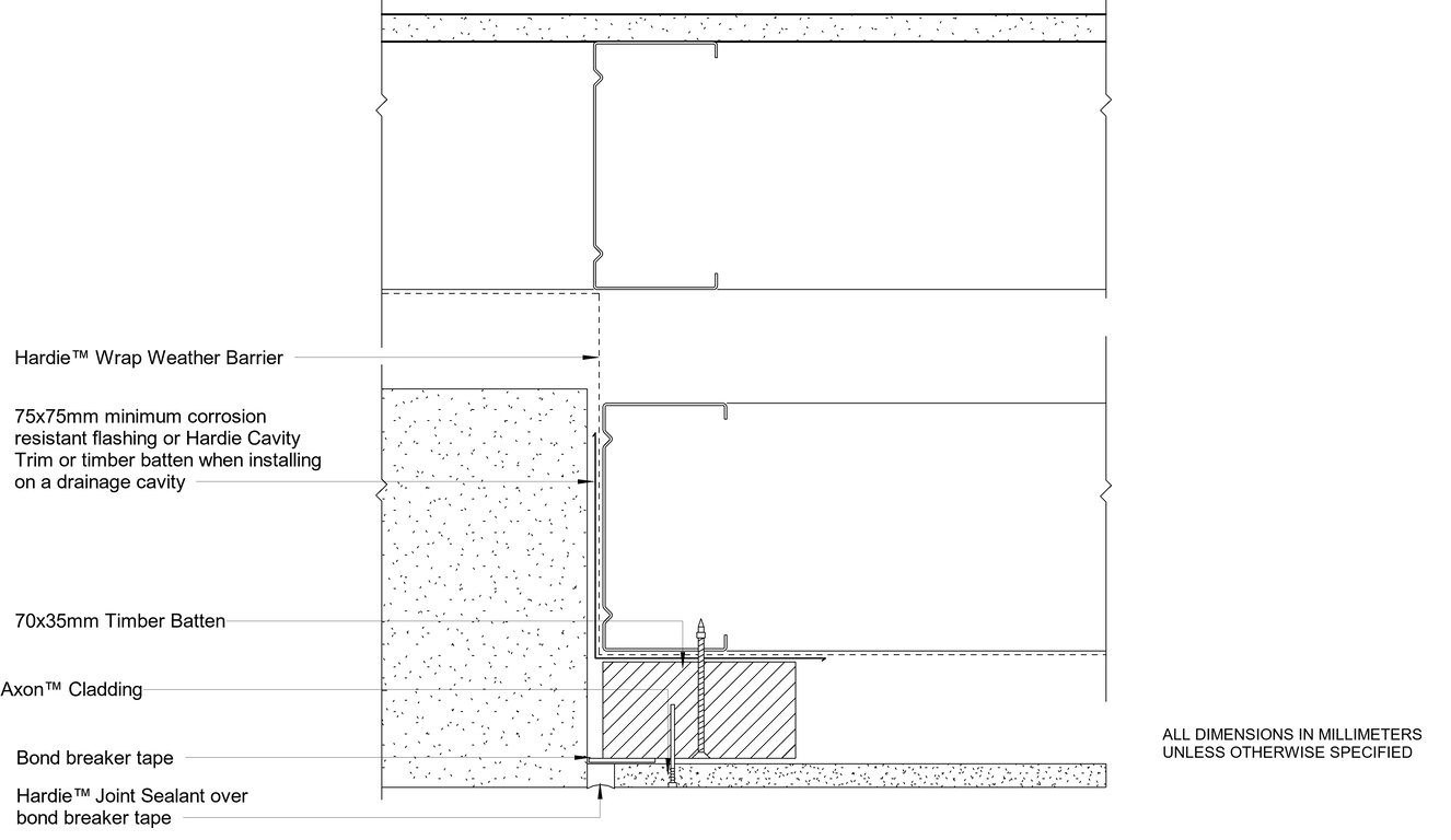 Navigate to AXON Steel CFTB Masonry Abutment Detail