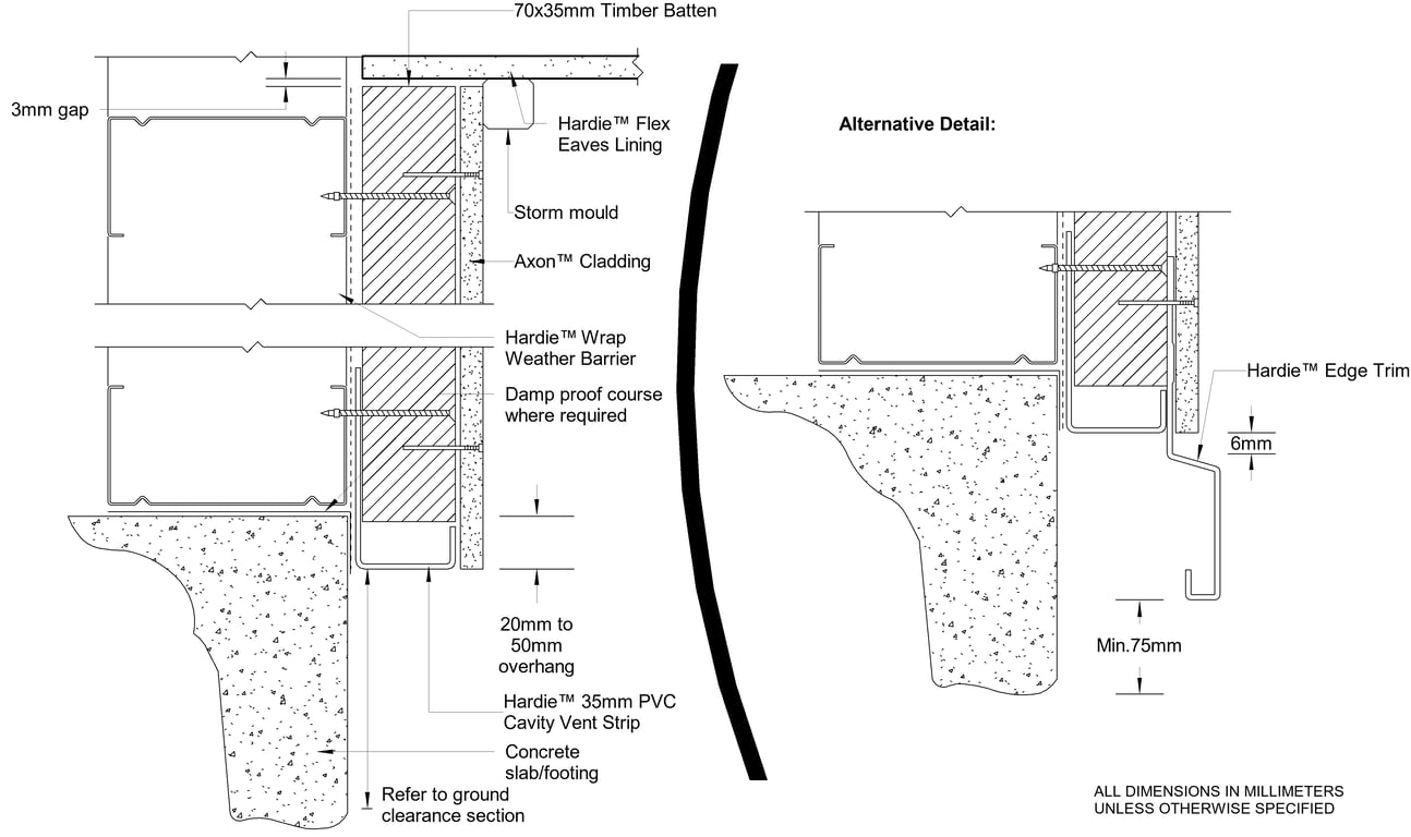 Navigate to AXON Steel CFTB Slab Eave Junction