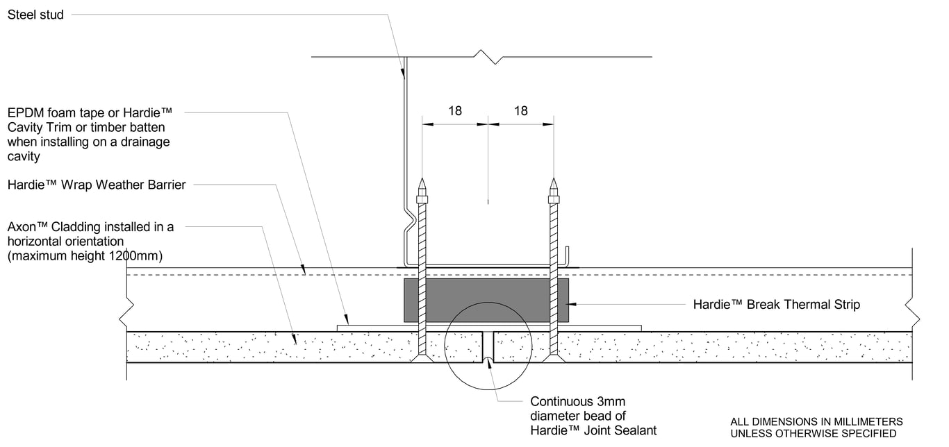 Navigate to AXON Steel DF Vertical Butt Joint Direct Fix
