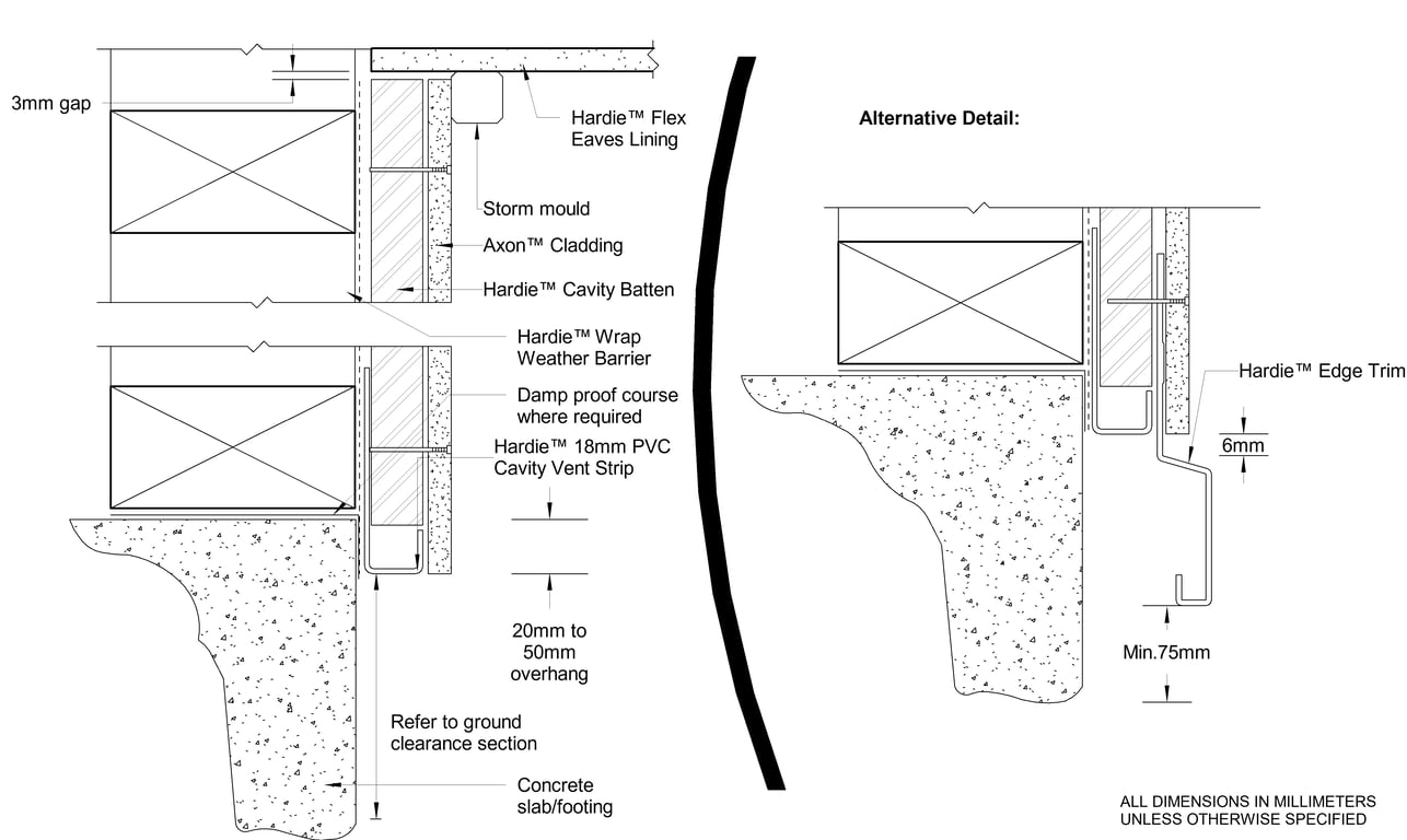 Navigate to AXON Timber CFFC Slab Eave Junction