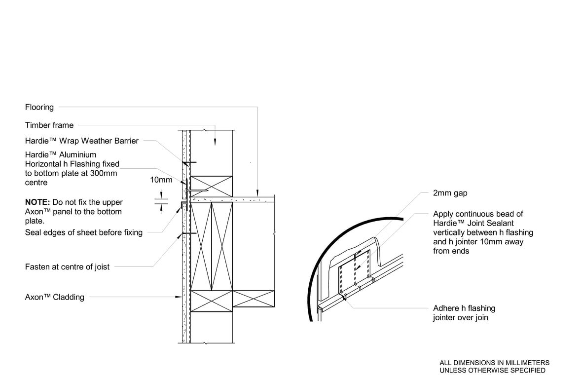 Navigate to AXON Timber DF Upper Floor Junction Option 1